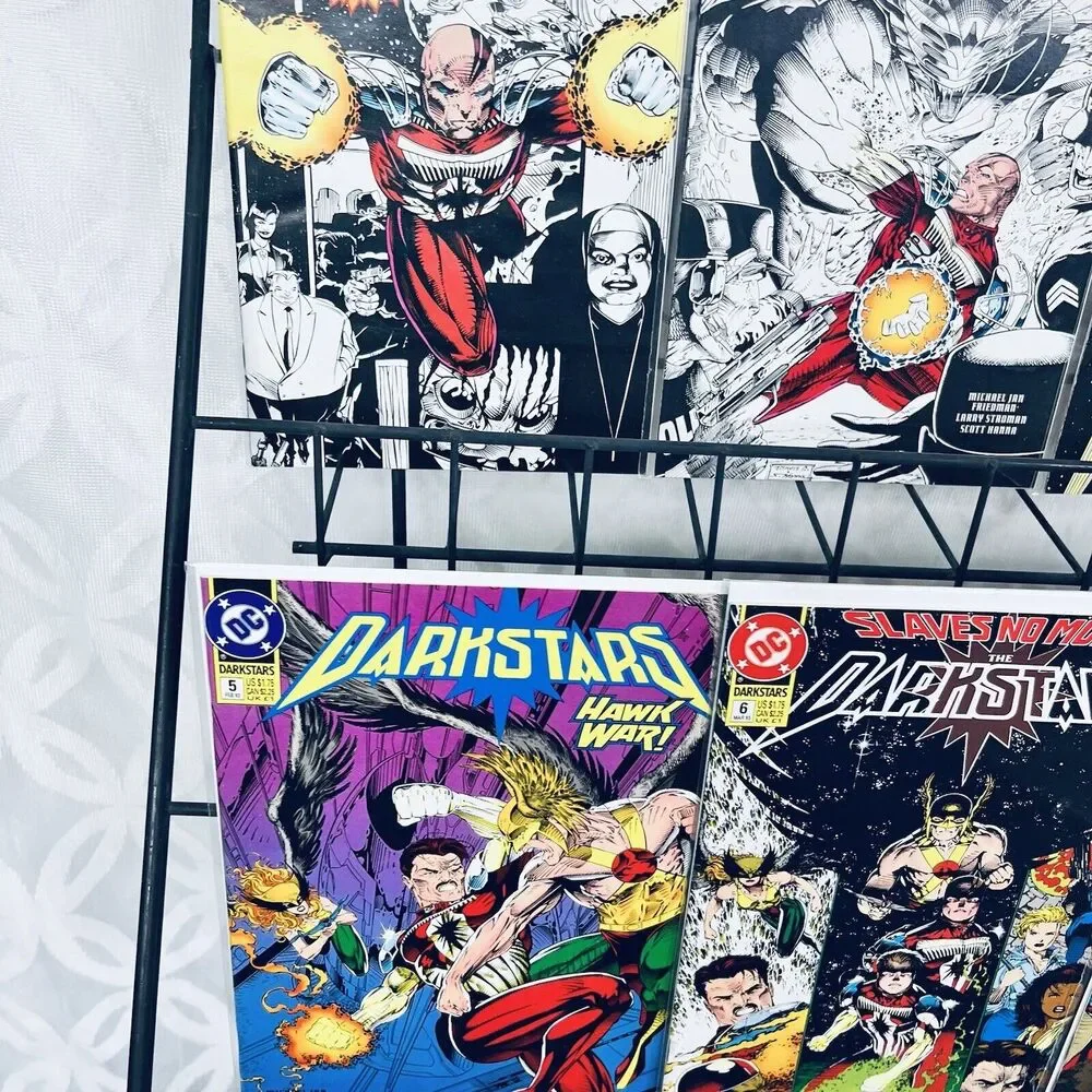 DARKSTARS 1-7 & Trinity 1-2 Lot (1992,‎ DC) 1st appearance of the Darkstars
